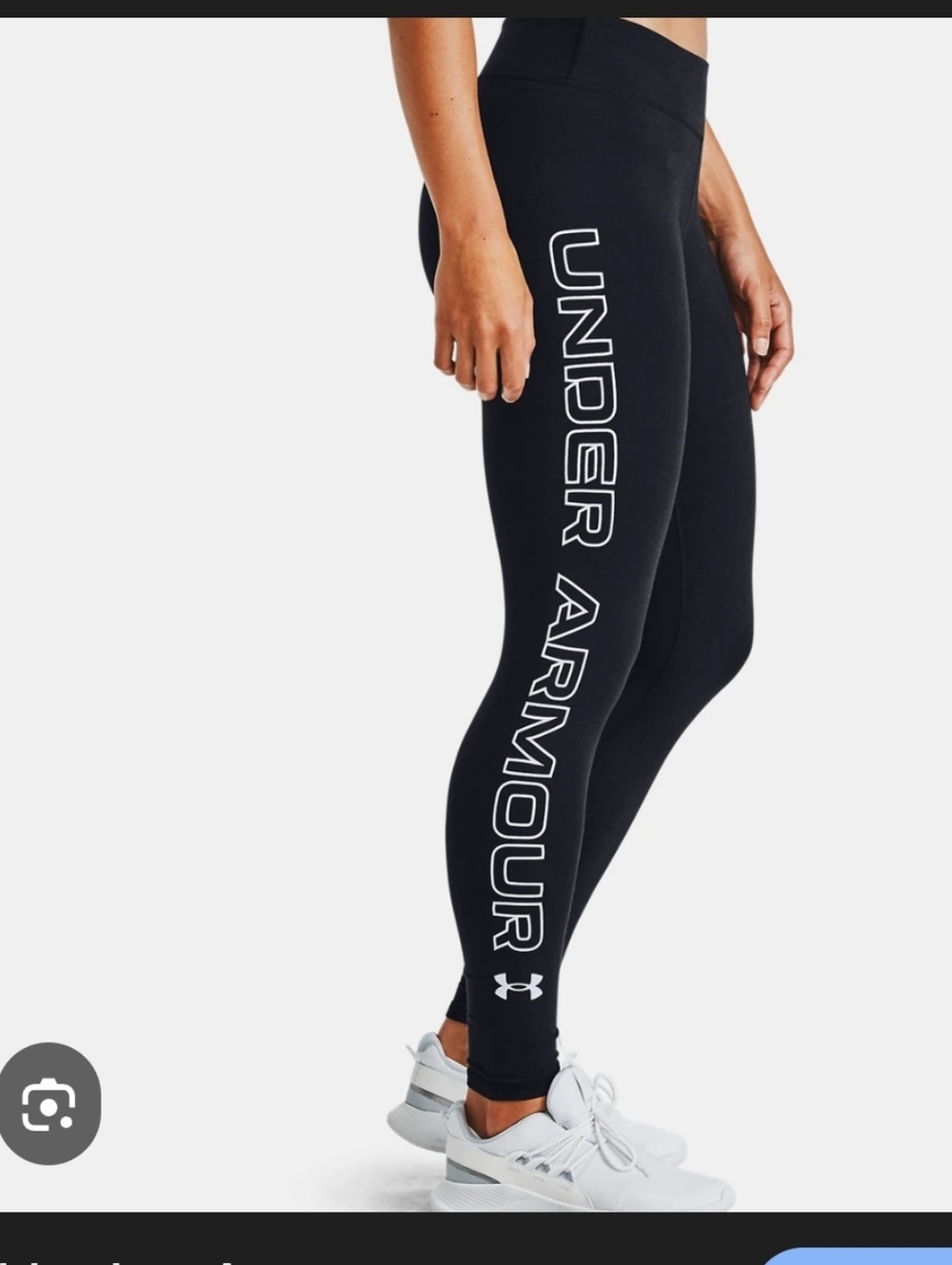 Under ARMOUR athletic Leggins Black & White Size M